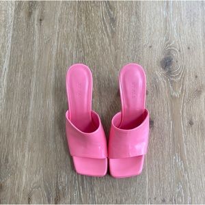 By Far pink sandals